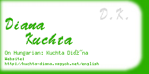 diana kuchta business card